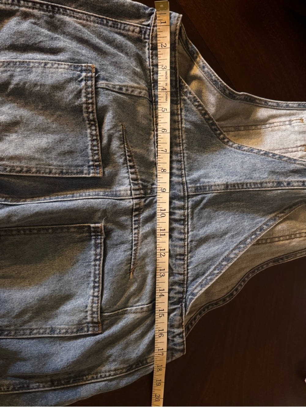 Fashion Nova Women's Barrel leg Denim Overalls - Picture 6 of 8